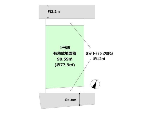 川西市久代5丁目売り土地