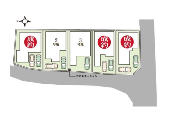 ファーストタウン宝塚市第3安倉北　全5区画