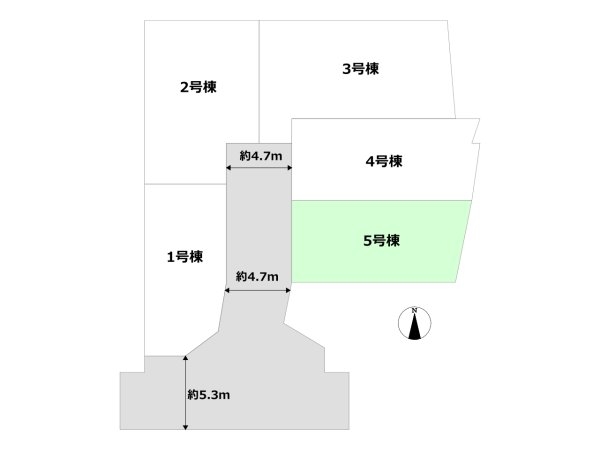 リーブルガーデン豊中市箕輪2丁目　全5区画