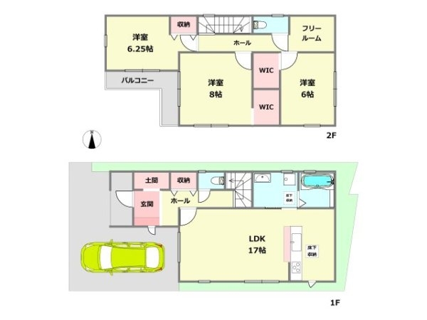 リーブルガーデン豊中市箕輪2丁目　全5区画