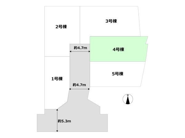 リーブルガーデン豊中市箕輪2丁目　全5区画