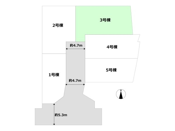 リーブルガーデン豊中市箕輪2丁目　全5区画