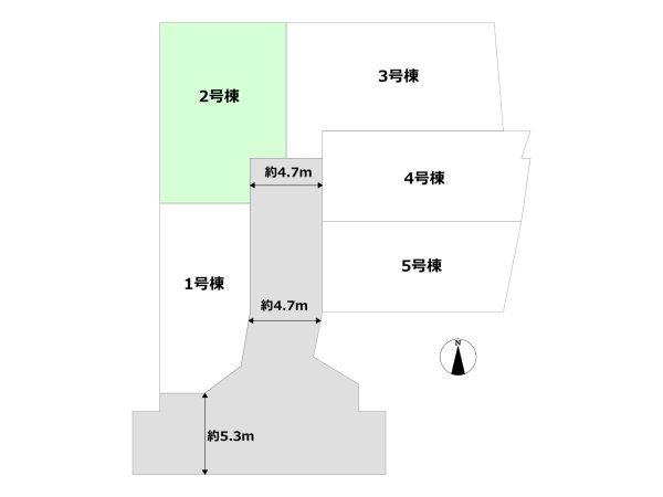 リーブルガーデン豊中市箕輪2丁目　全5区画