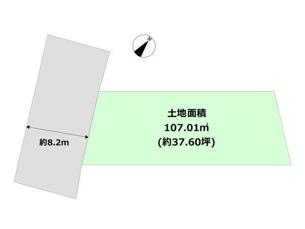 川西市霞ケ丘１丁目の土地