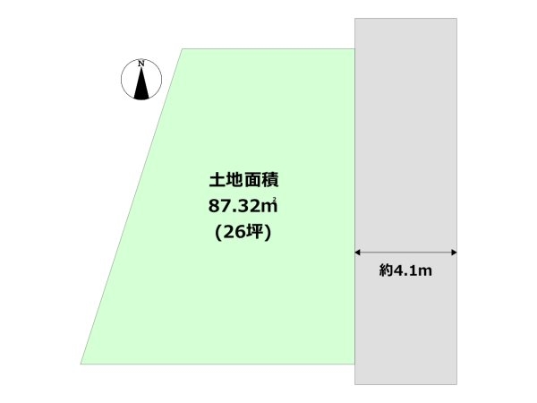 宝塚市宮の町売り土地