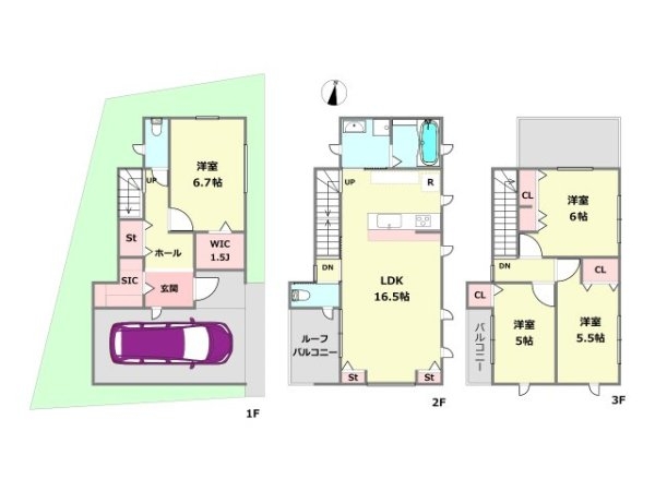 宝塚市宮の町売り土地