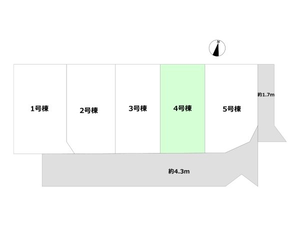 テラシエ宝塚市末成町2期　全5区画