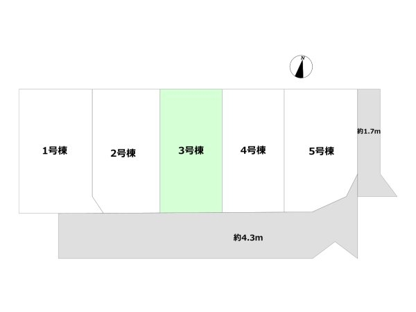 テラシエ宝塚市末成町2期　全5区画