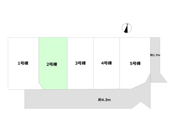 テラシエ宝塚市末成町2期　全5区画
