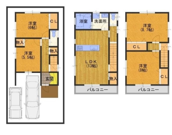 宝塚市高松町の中古一戸建て