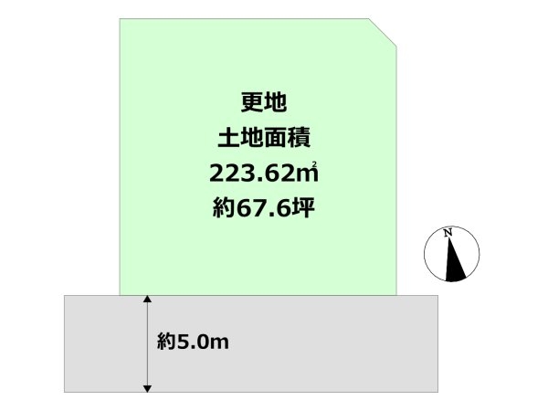 川西市向陽台1丁目売り土地