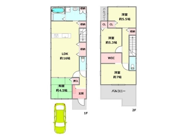 ピュアフィールド伊丹市西野2丁目　全6区画