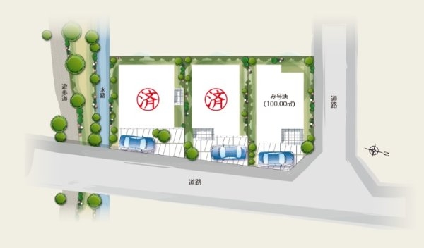 伊丹市緑ヶ丘　全3区画