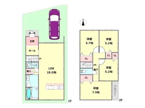 池田市神田2丁目新築一戸建て