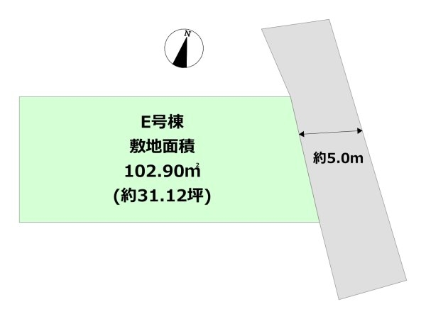 伊丹市東野1丁目売り土地E号地
