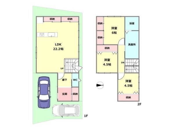 ベアーレ川西鼓滝駅前　全5区画