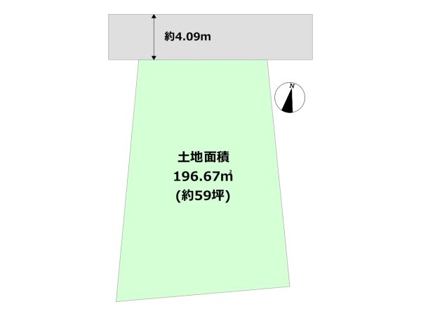 川西市松が丘町売り土地