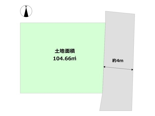 川西市滝山町売り土地