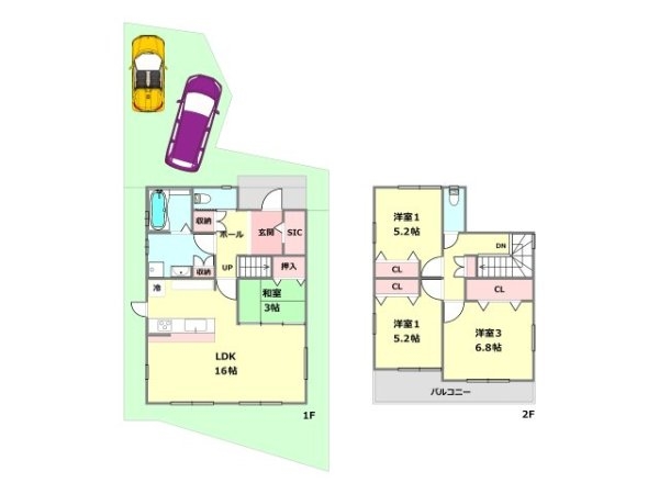 テェィダ東多田　全4区画【建築条件付き土地】