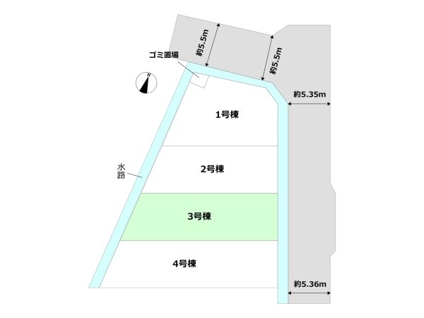 リーブルガーデン宝塚市安倉南3期　全4区画