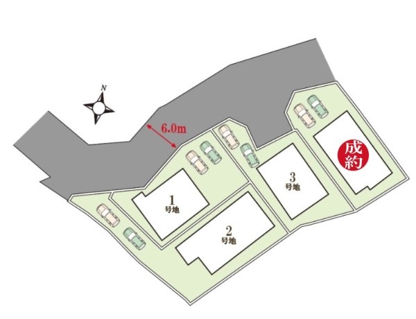 テェィダ東多田　全4区画【建築条件付き土地】
