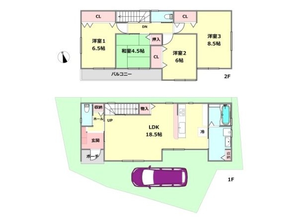 PremiumHomeForest野間6丁目　全2区画