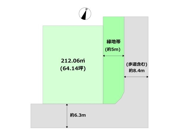 川西市水明台３丁目売り土地