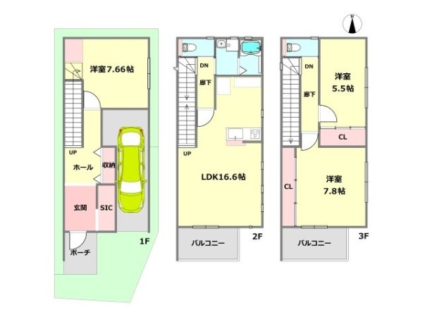 豊中市島江町2丁目新築一戸建て