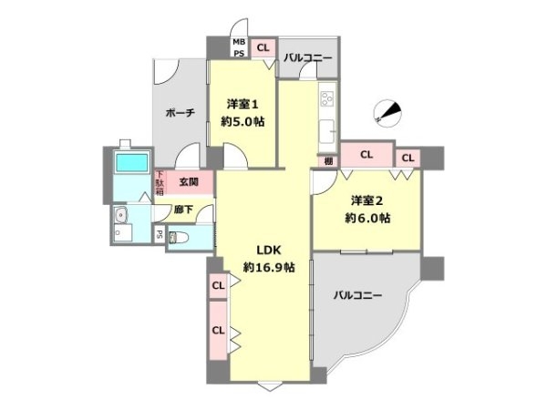 パレ武庫川プルミエールⅢ