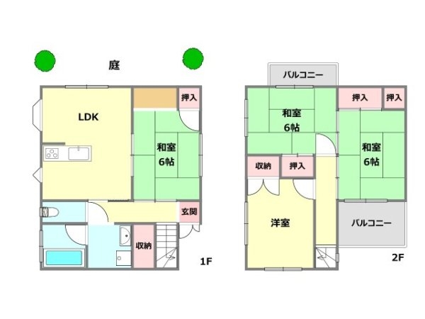 川西市錦松台の中古一戸建て