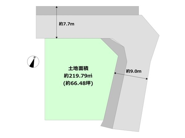 川西市水明台３丁目売り土地