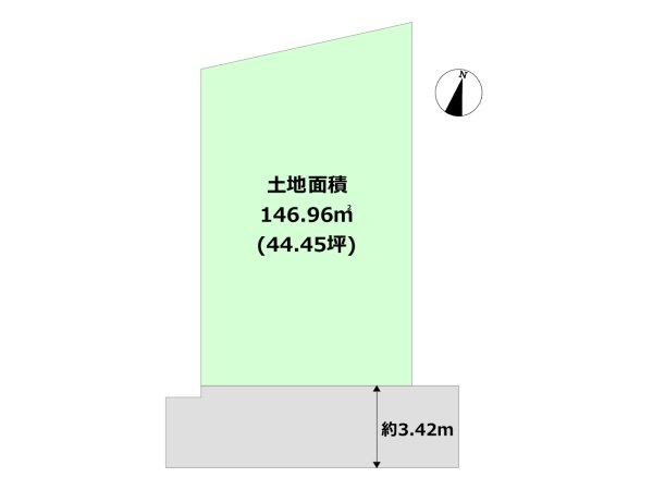 伊丹市春日丘3丁目売り土地