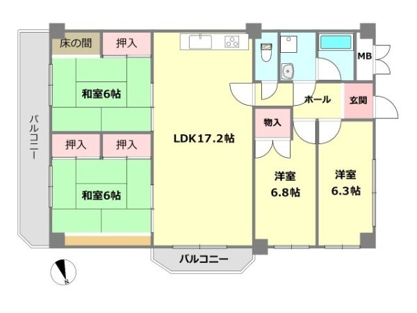 宝塚リッツハウスB棟