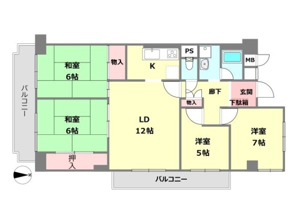 サンハイツ逆瀬川