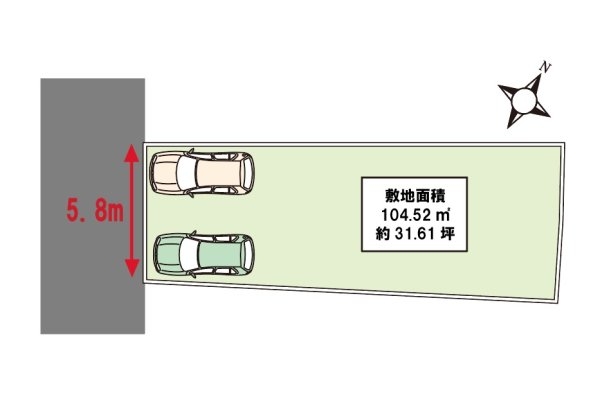 宝塚市安倉中２丁目の土地