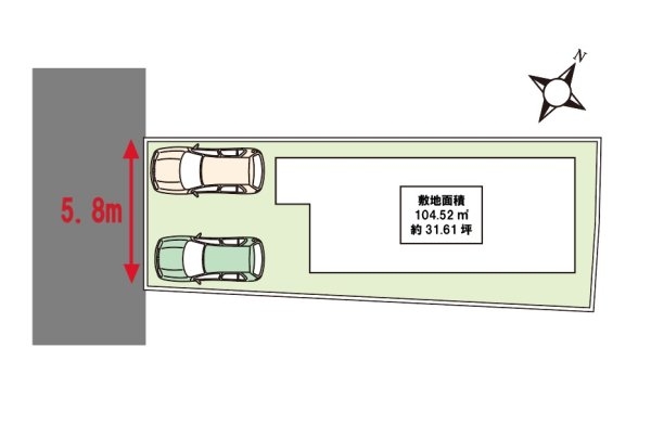 宝塚市安倉中２丁目の土地
