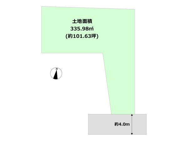 川西市矢問１丁目の土地