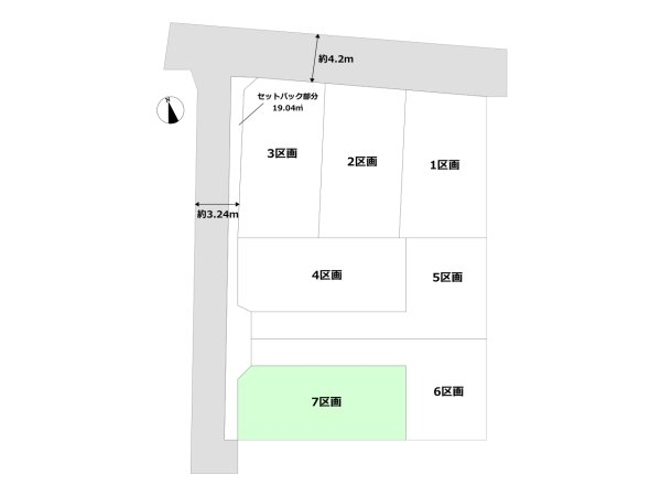 グラファーレ川西市久代　全7区画