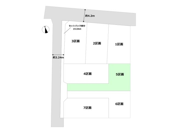グラファーレ川西市久代　全7区画