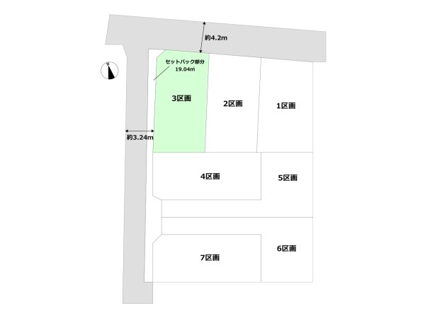 グラファーレ川西市久代　全7区画