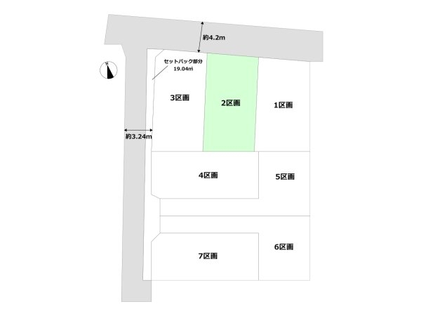 グラファーレ川西市久代　全7区画