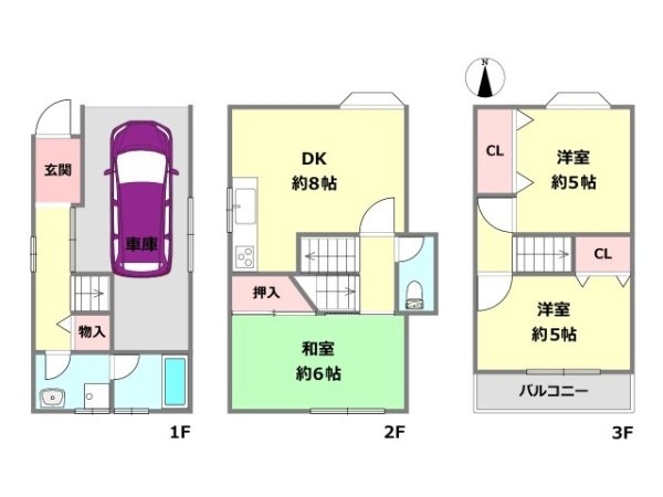宝塚市清荒神2丁目中古戸建
