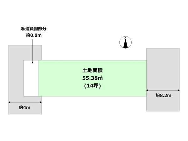 伊丹市北河原３丁目の土地