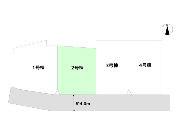 池田市豊島北１期　全４棟