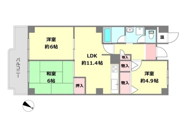 サンハイツ宝塚五月台A棟