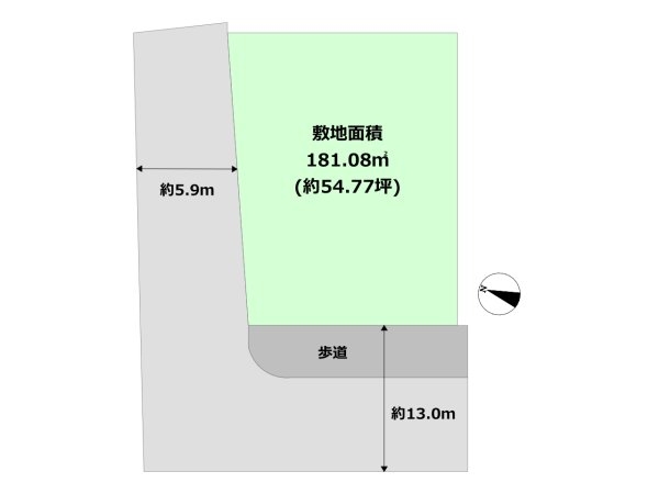 川西市萩原台西３丁目の土地