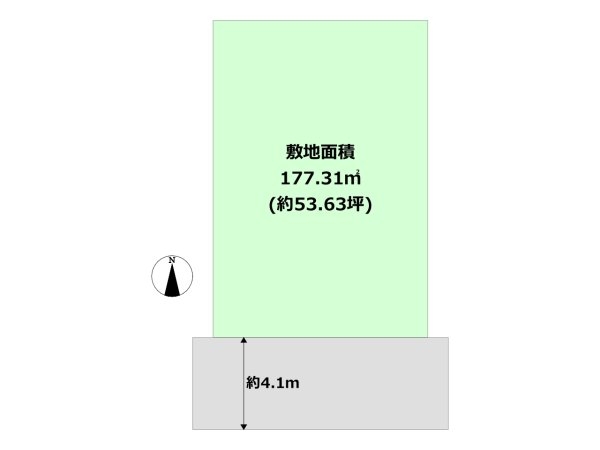 川西市鼓が滝1丁目売り土地