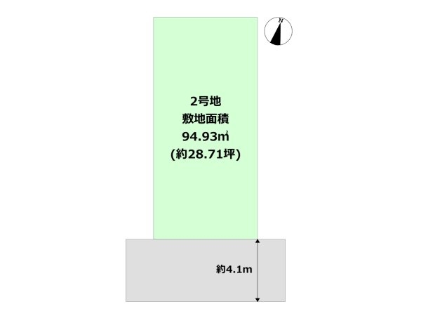 川西市南花屋敷３丁目売り土地