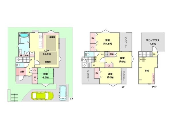 宝塚市ふじガ丘新築一戸建て
