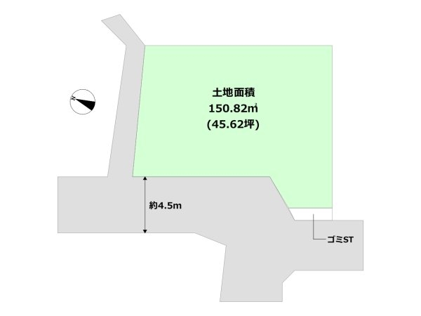 川西市萩原３丁目売り土地